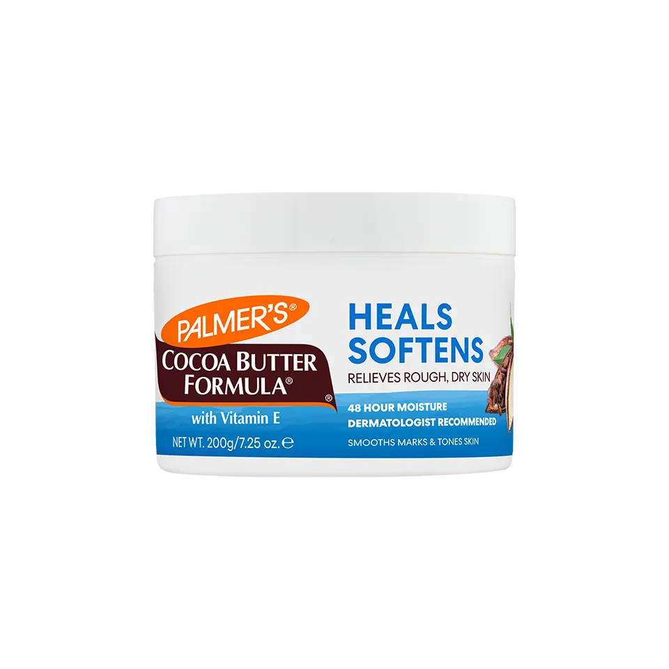 Palmer's Cocoa Butter Formula jar on a white background