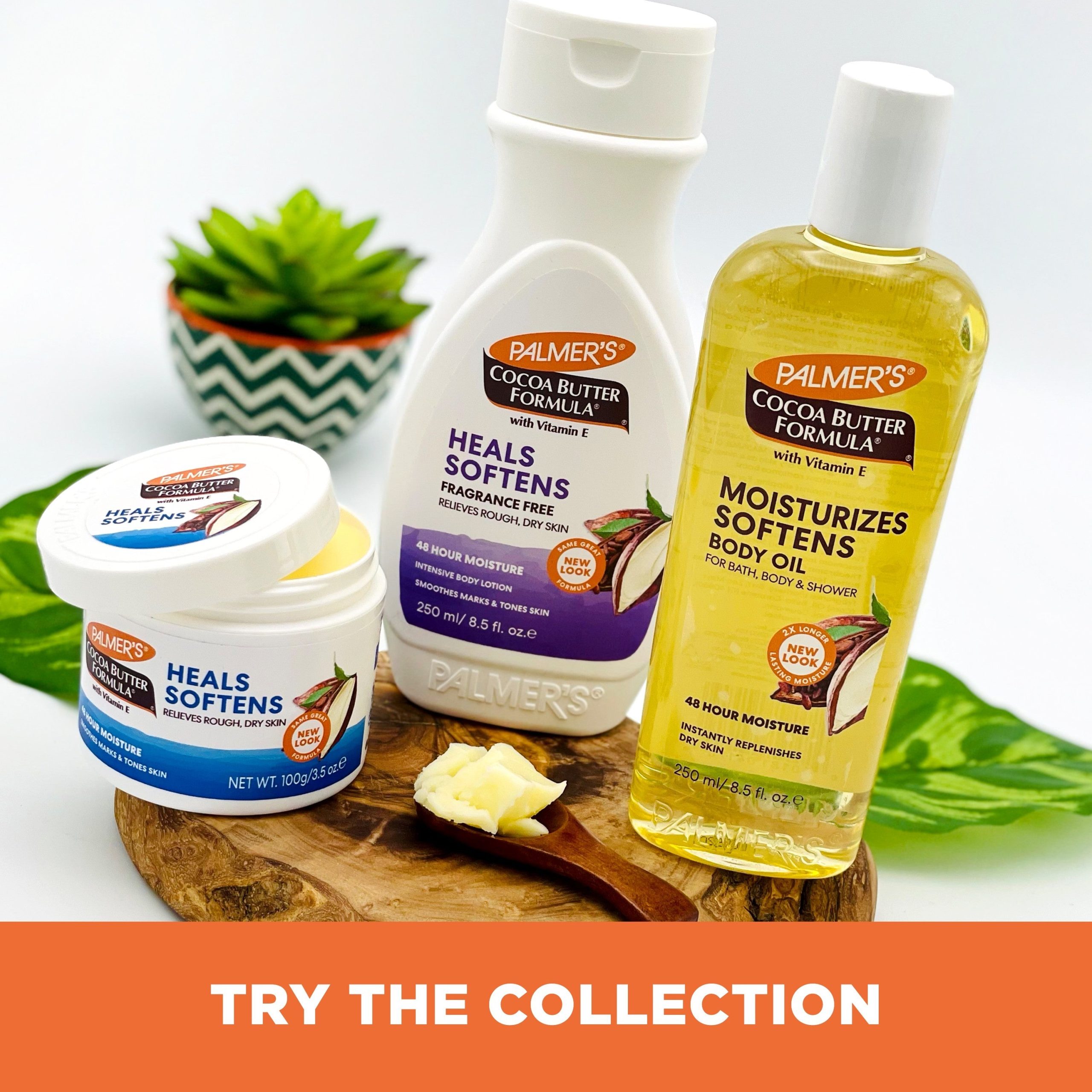 Heals & Softens Cocoa Butter Body Lotion, Fragrance Free - Image 14