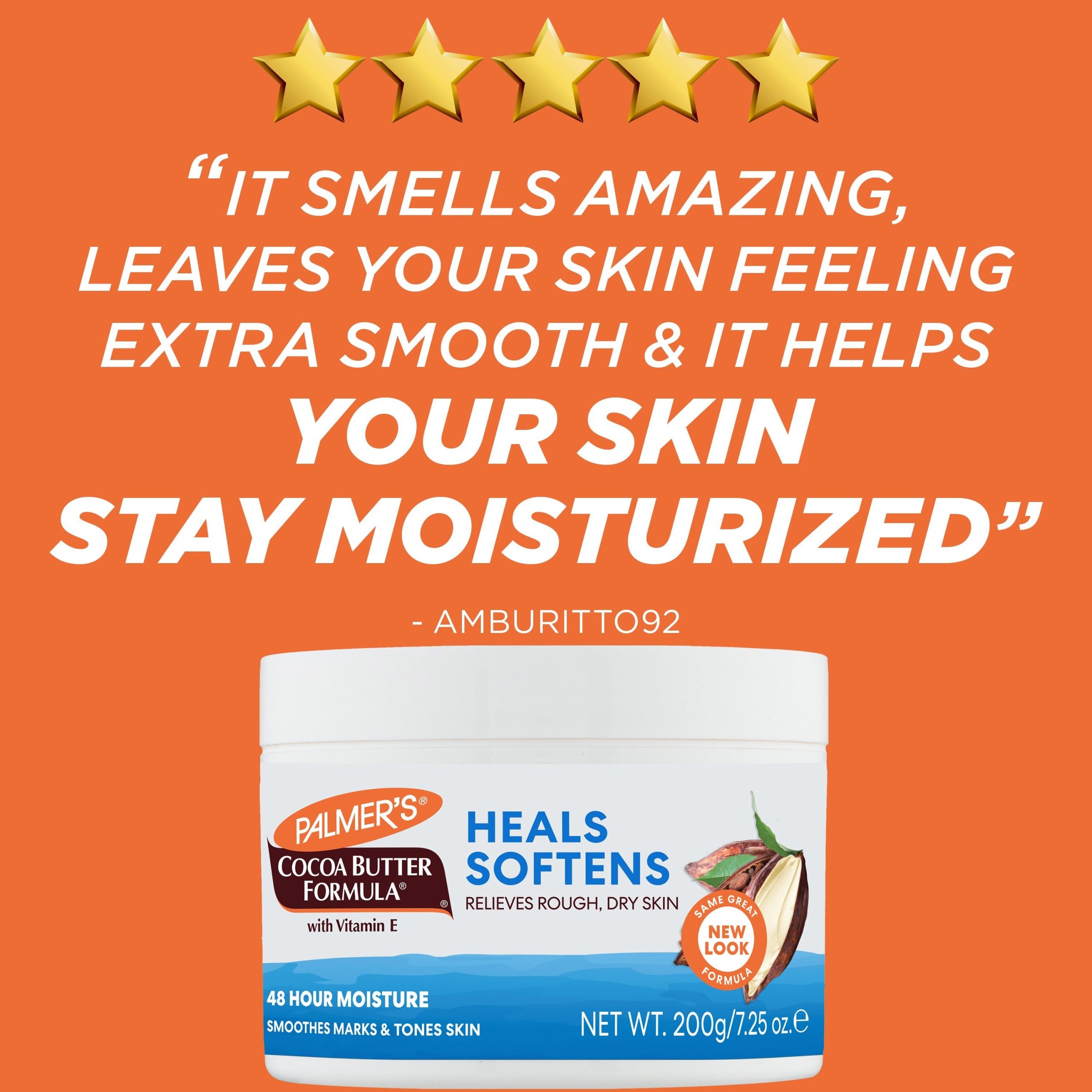 Cocoa Butter Heals & Softens Original Solid Jar - Image 8