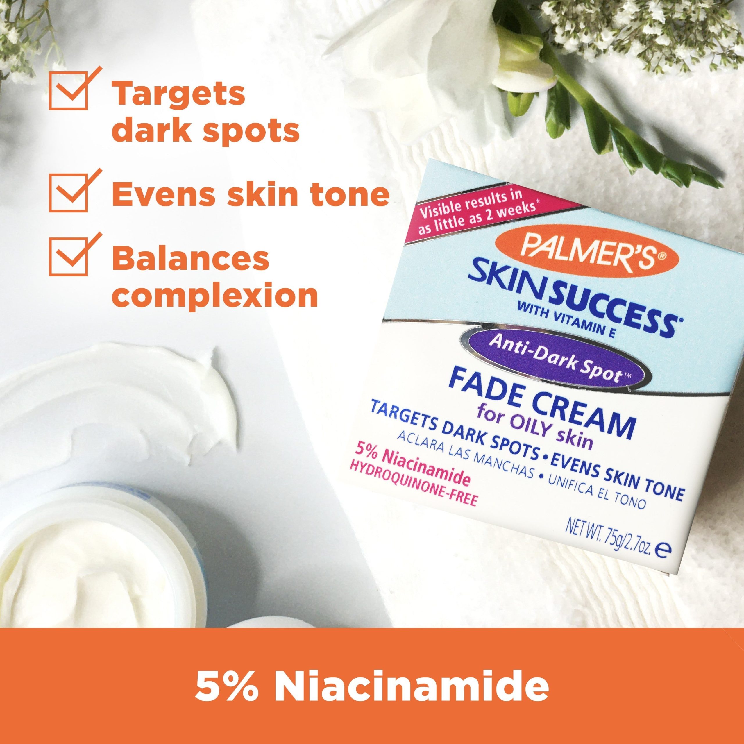 Anti-Dark Spot Fade Cream, for Oily Skin - Image 2