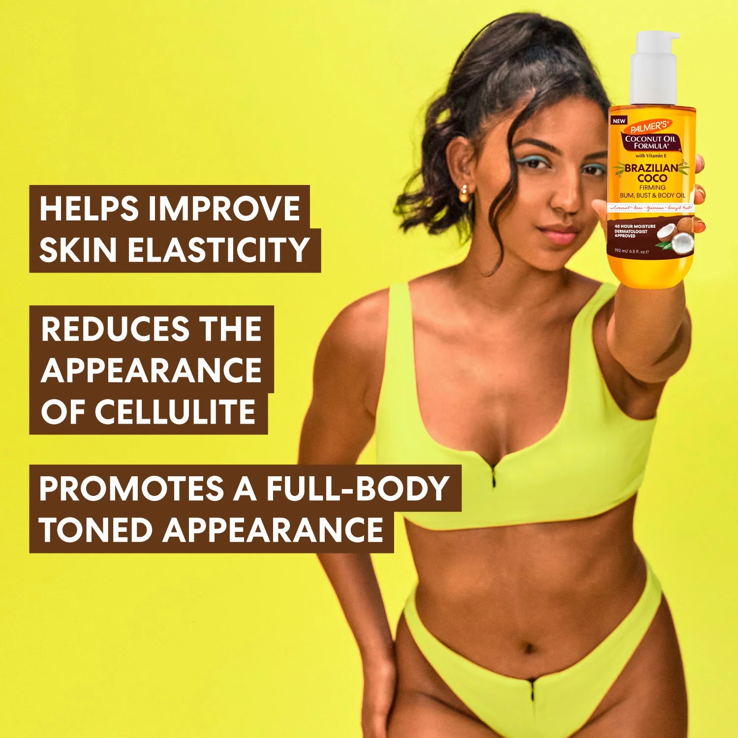 Brazilian Coco Firming Bum, Bust & Body Oil - Image 4
