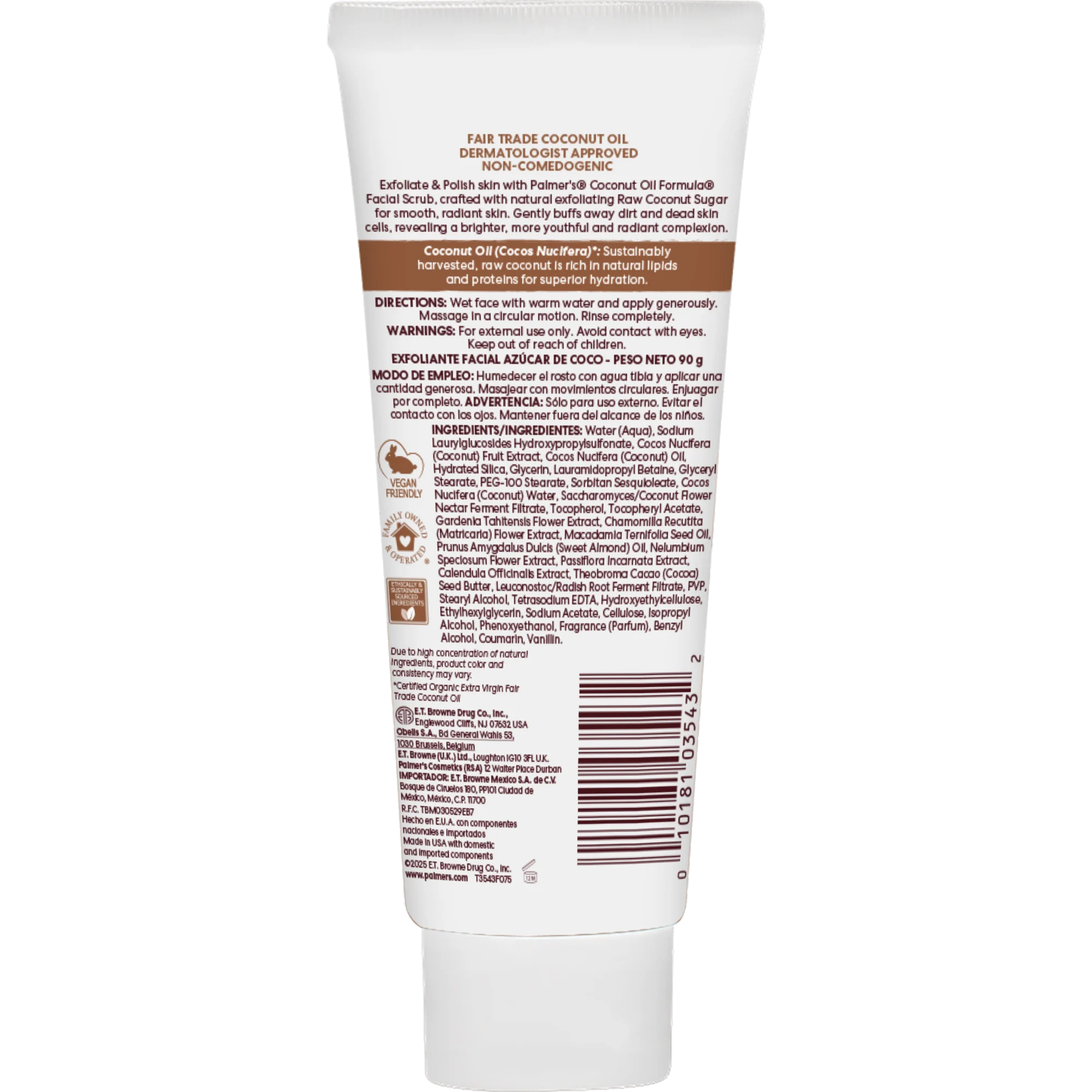 Raw Coconut Sugar Facial Scrub - Image 2