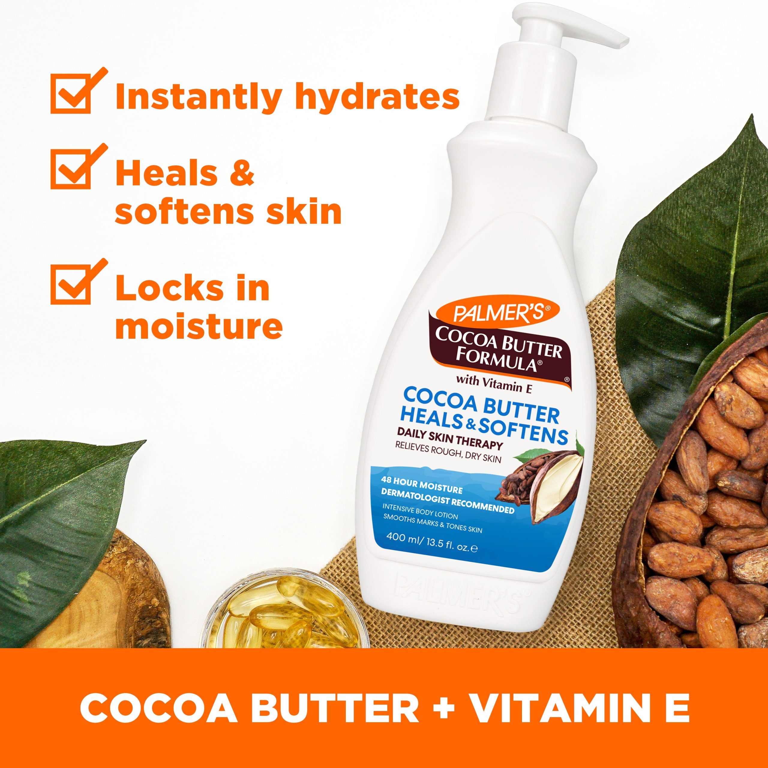 Daily Skin Therapy Cocoa Butter Body Lotion - Image 5