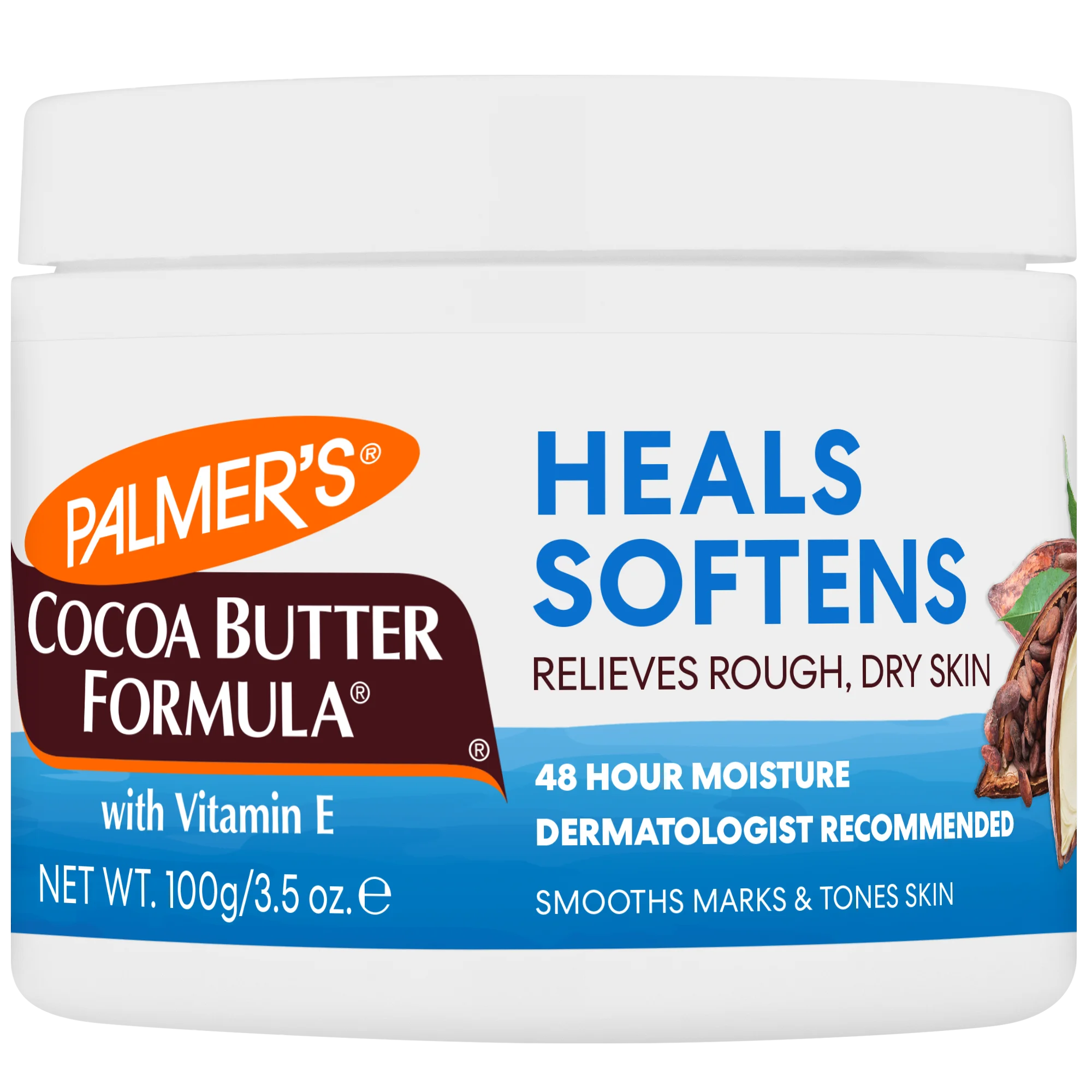 Cocoa Butter Heals & Softens Original Solid Jar - Image 2