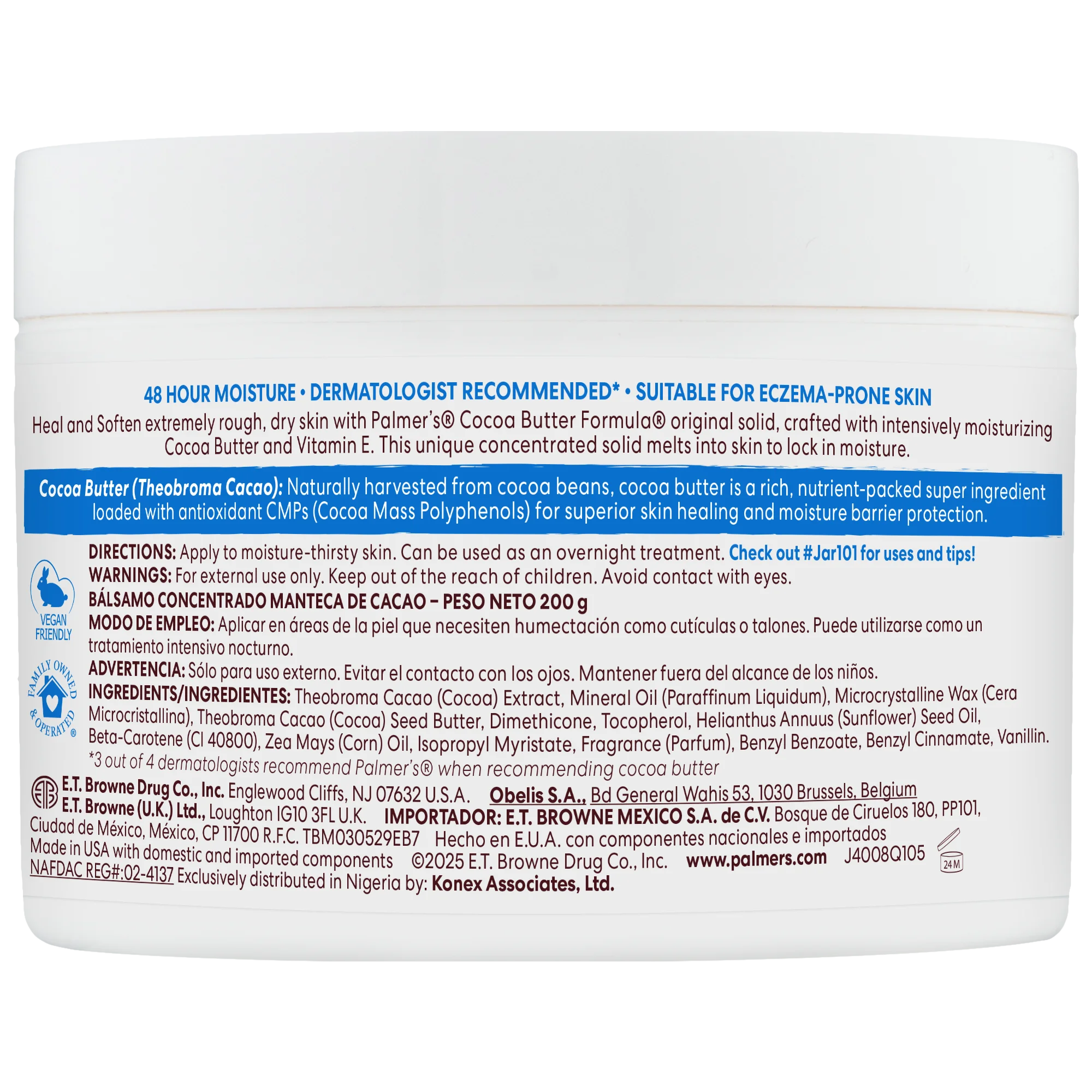 Cocoa Butter Heals & Softens Original Solid Jar - Image 27