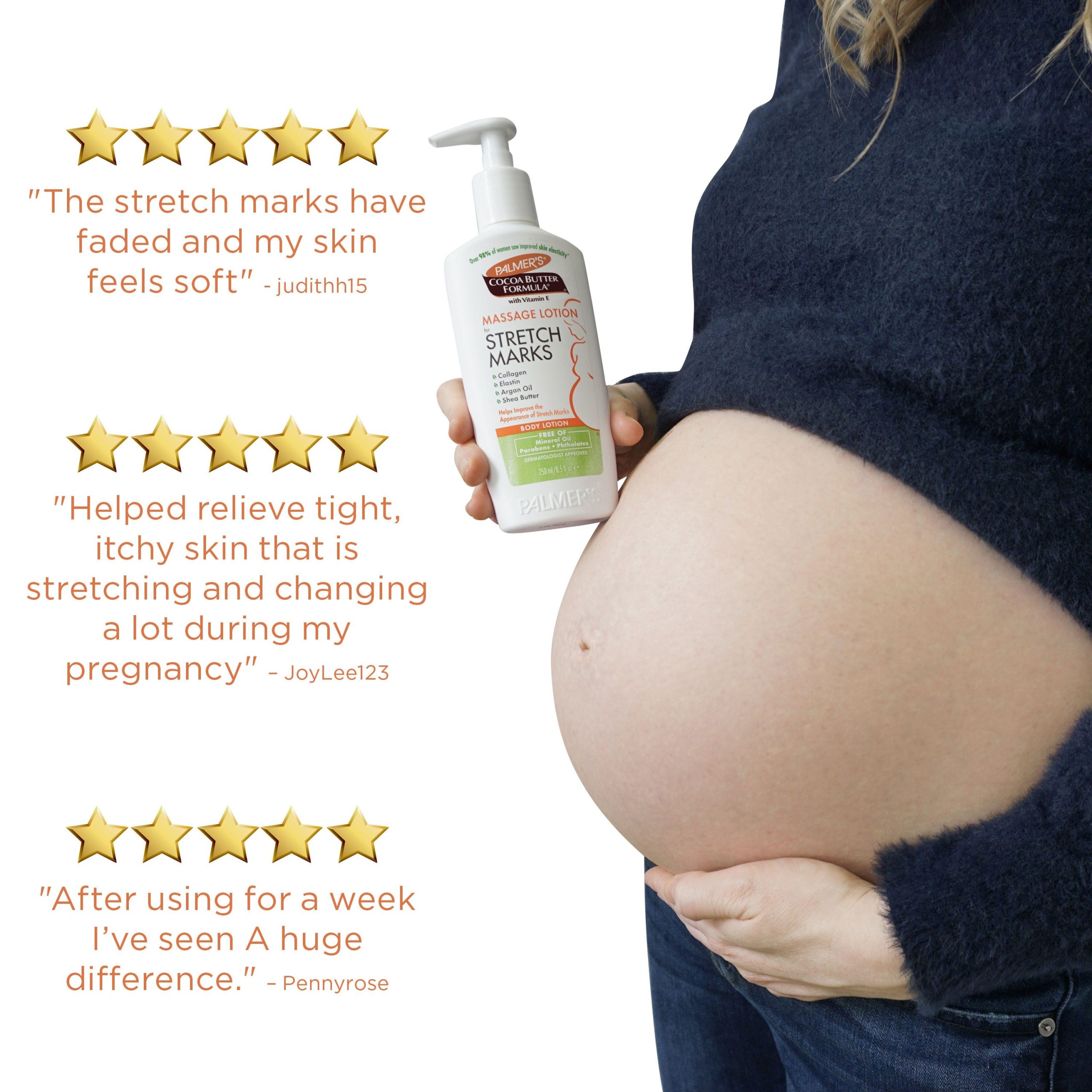 Cocoa Butter Massage Lotion for Pregnancy Stretch Marks - Image 7