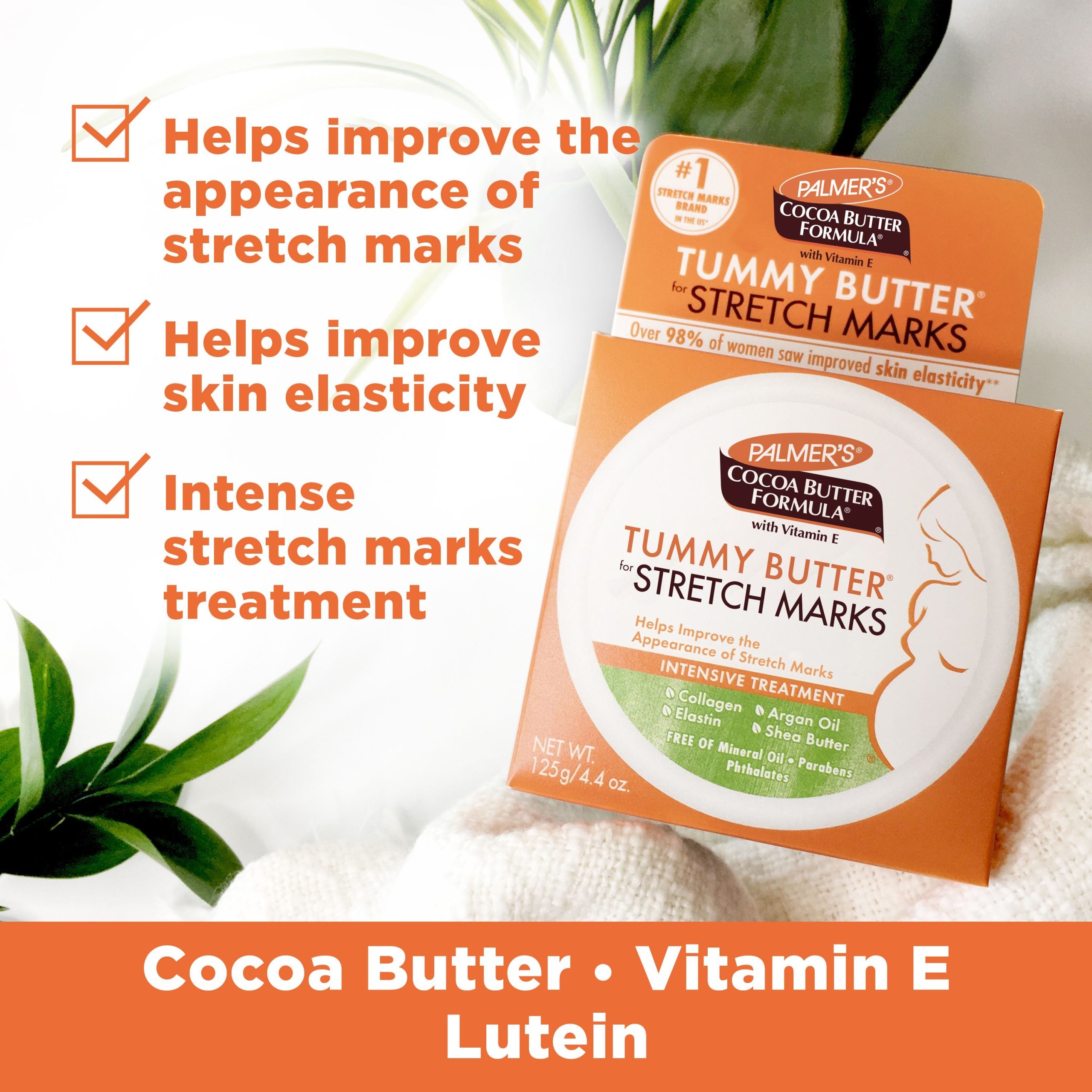 Cocoa Butter Tummy Butter for Pregnancy Stretch Marks - Image 2