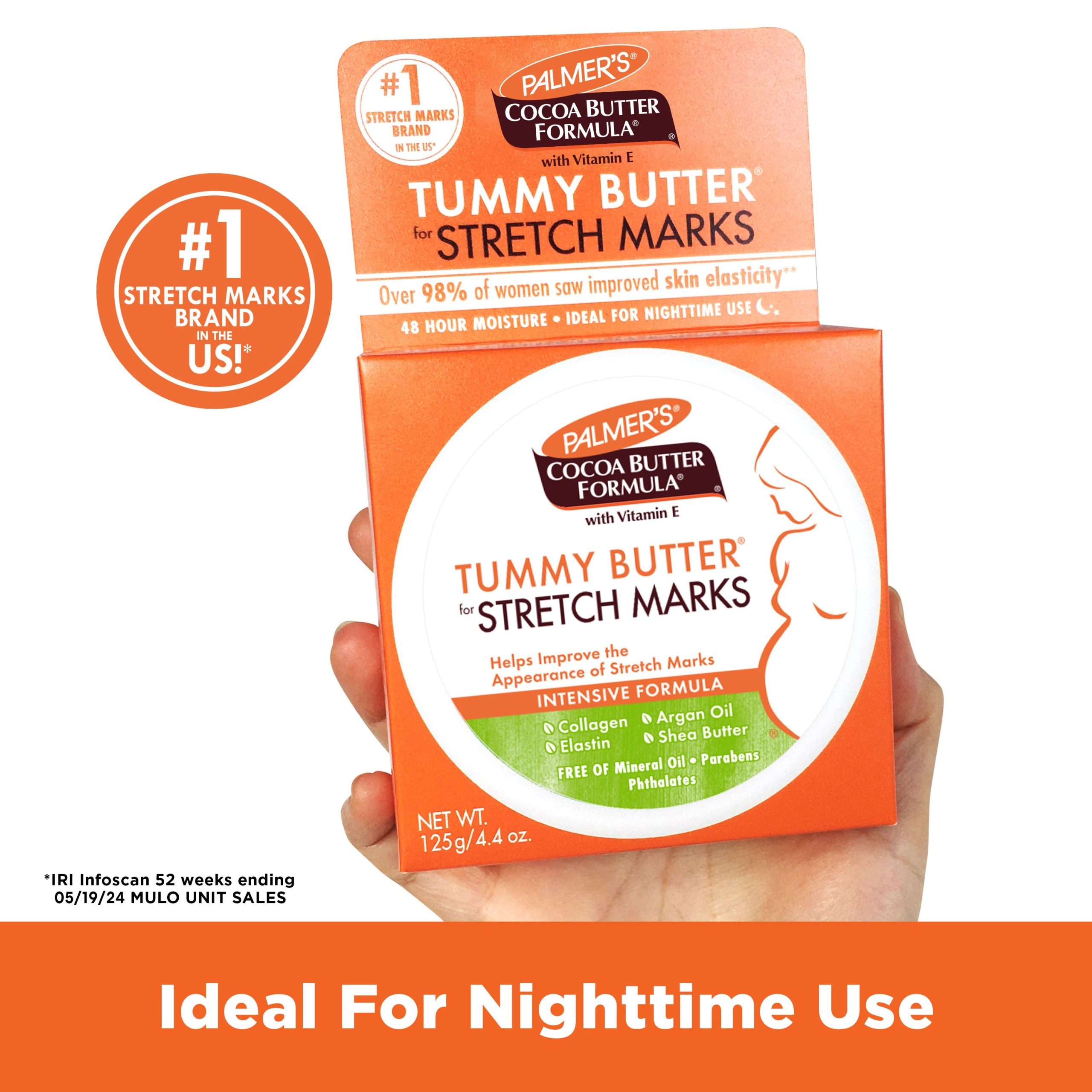 Cocoa Butter Tummy Butter for Pregnancy Stretch Marks - Image 4