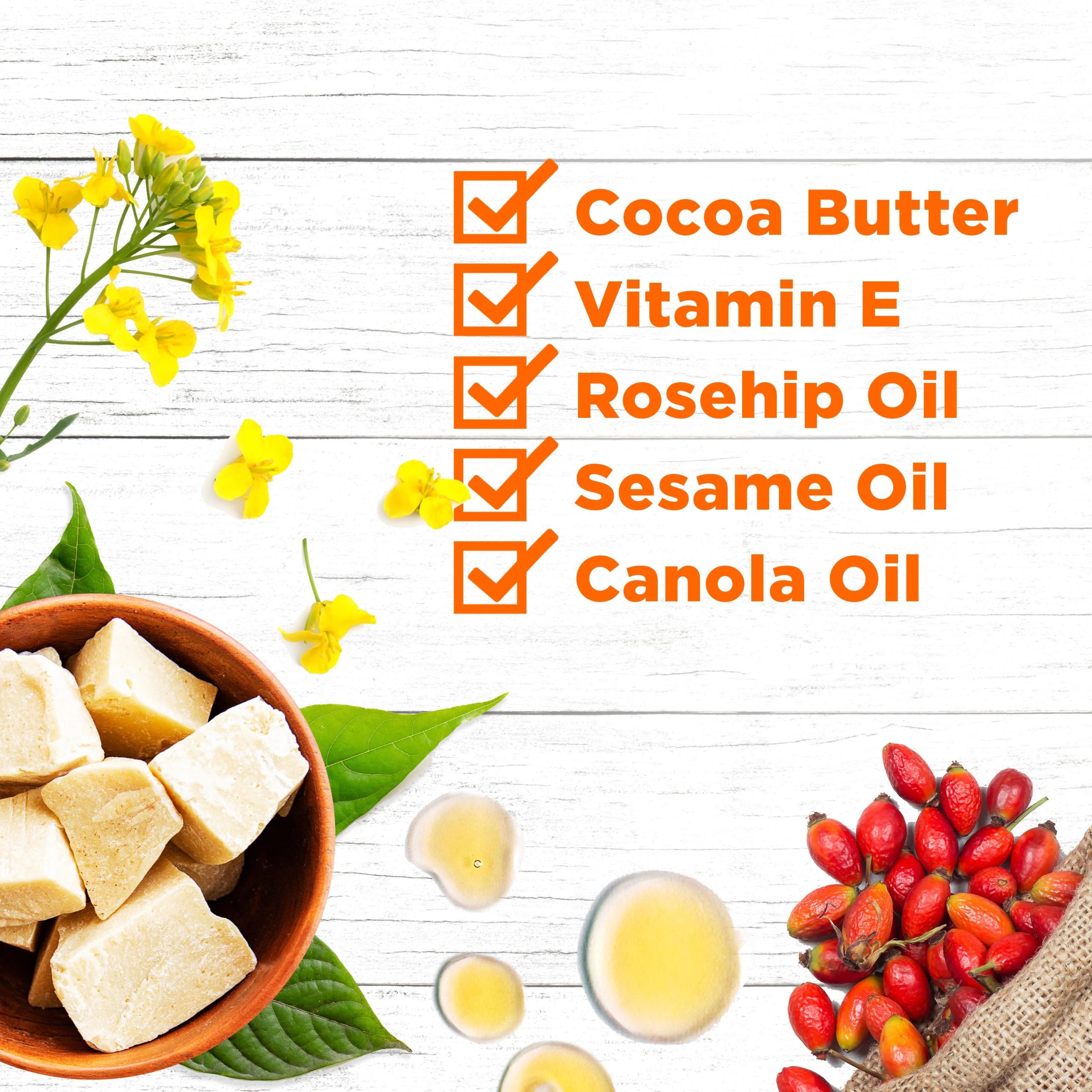Cocoa Butter Skin Therapy Oil with Vitamin E - Image 7