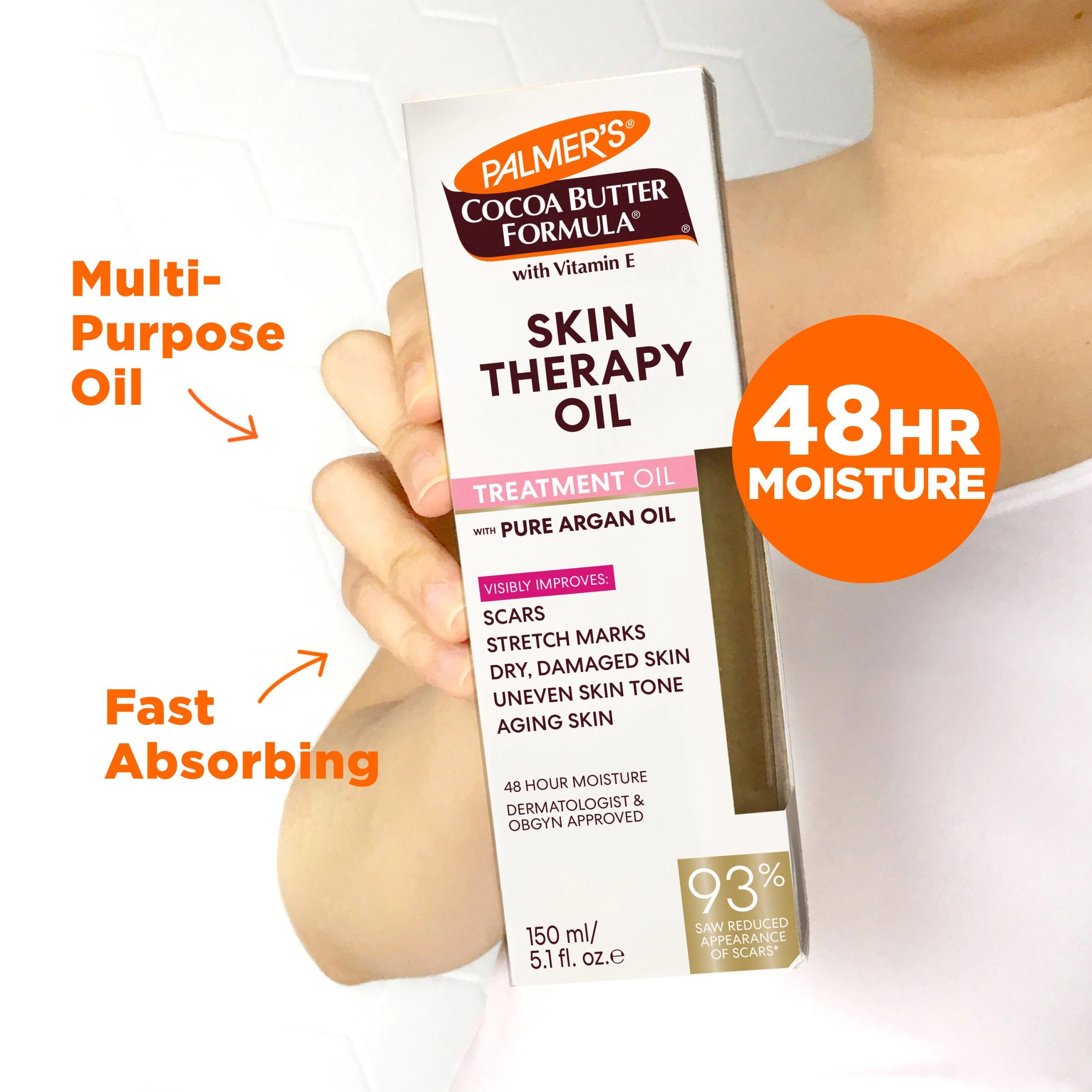 Cocoa Butter Skin Therapy Oil with Vitamin E - Image 8