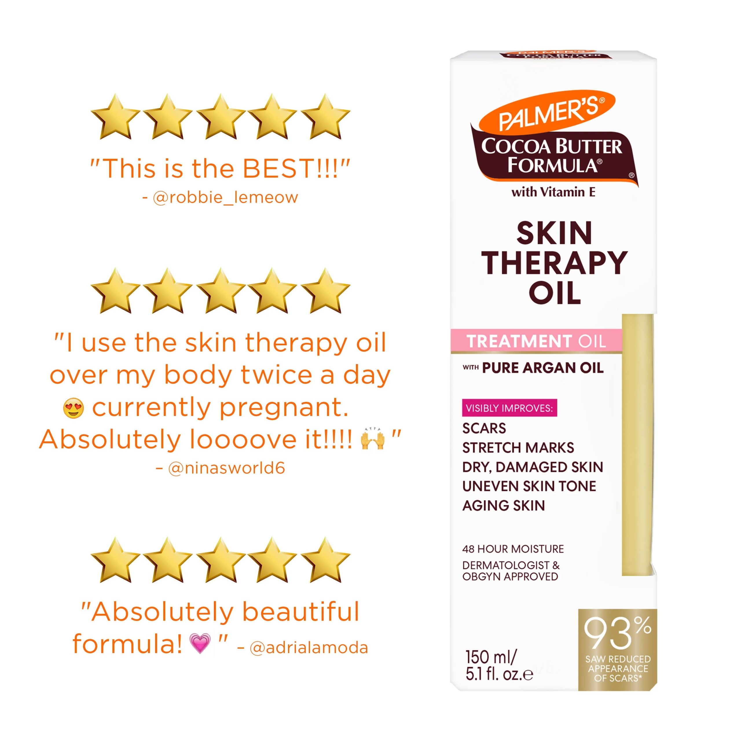 Cocoa Butter Skin Therapy Oil with Vitamin E - Image 14