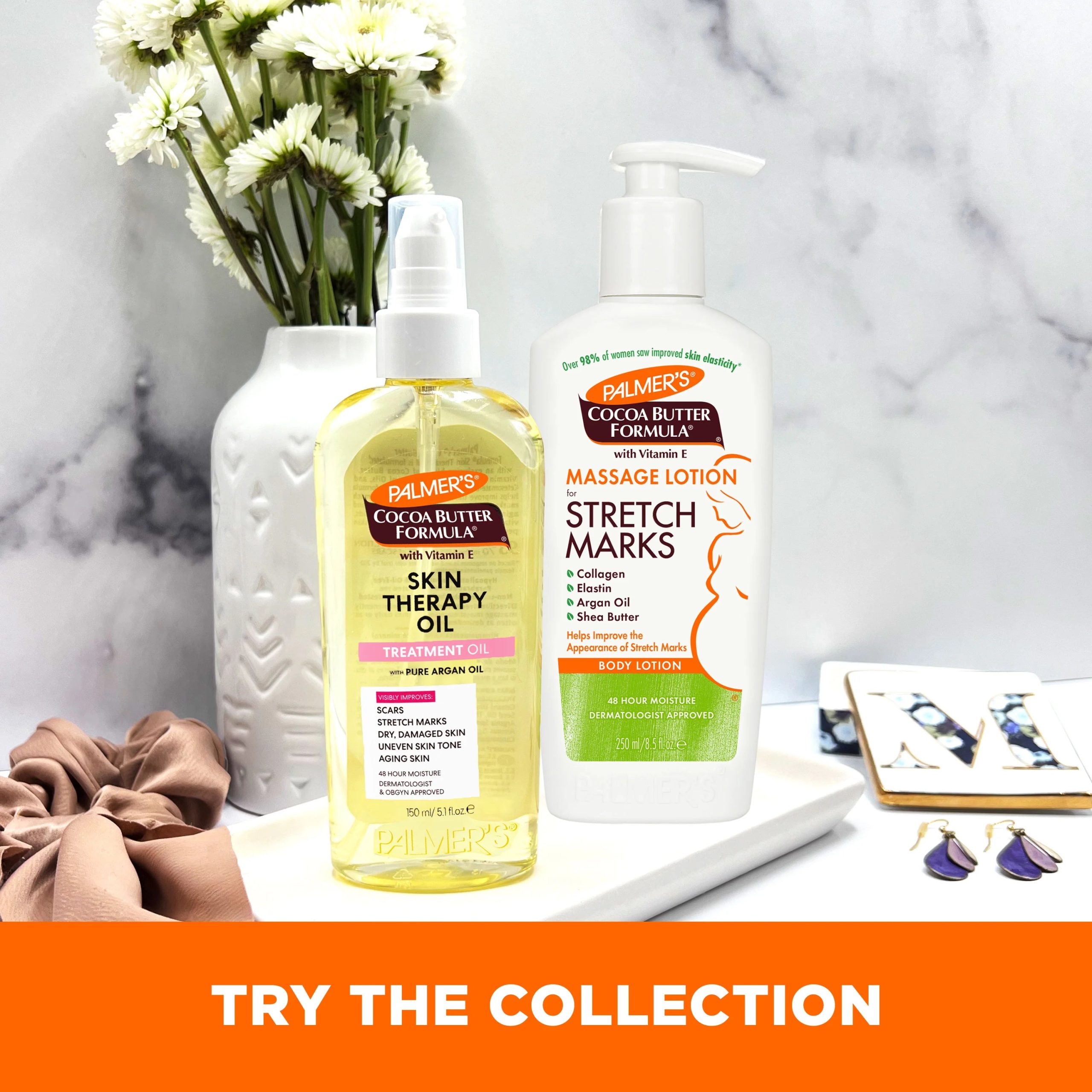Cocoa Butter Skin Therapy Oil with Vitamin E - Image 15