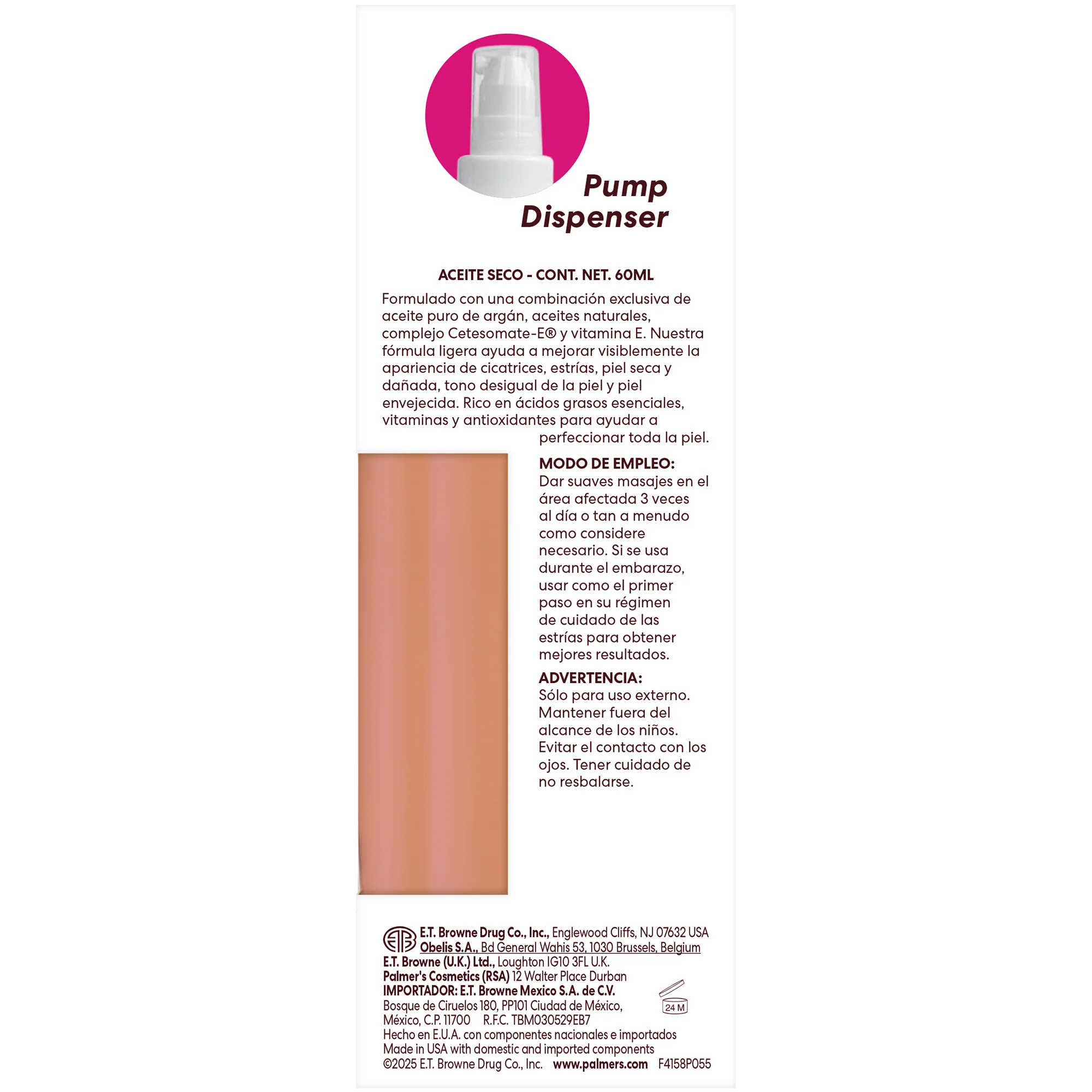 Cocoa Butter Skin Therapy Oil Rosehip with Vitamin E - Image 18