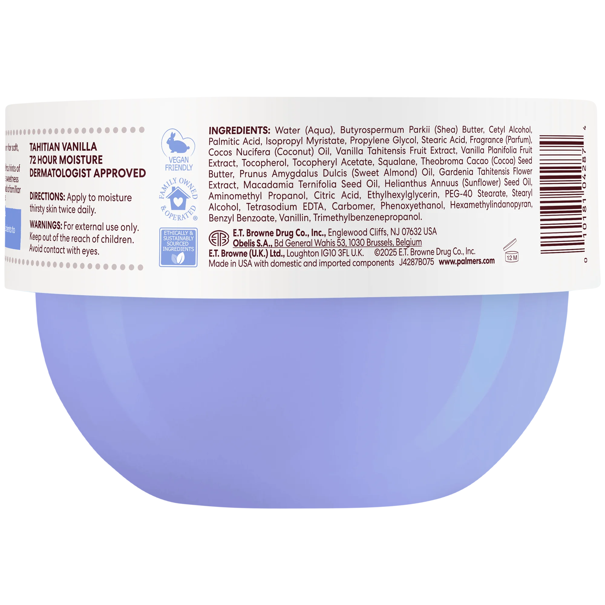 Tahitian Vanilla Moisture Drenching Whipped Body Cream - Image 11