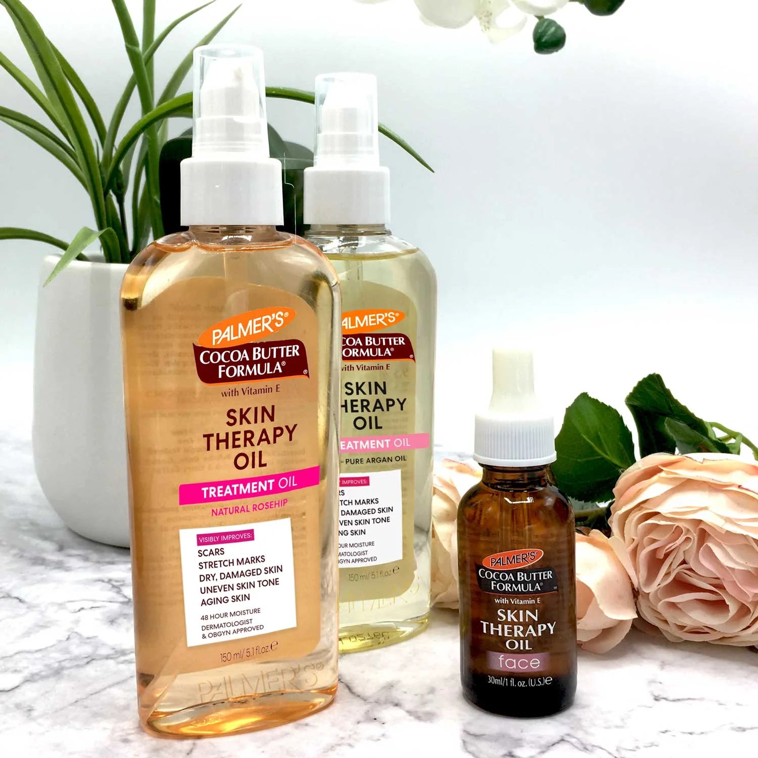 Cocoa Butter Skin Therapy Oil Rosehip with Vitamin E - Image 8
