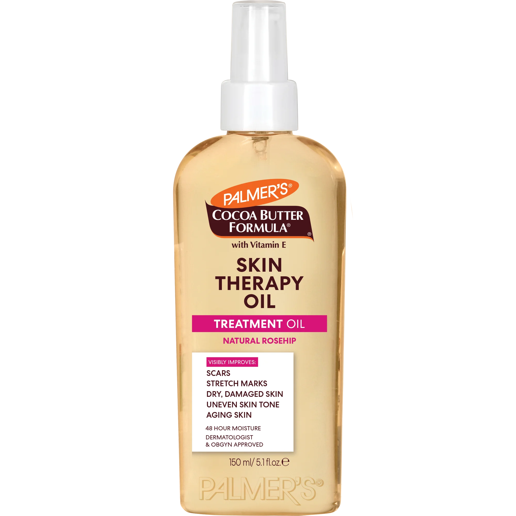 Cocoa Butter Skin Therapy Oil Rosehip with Vitamin E - Image 2