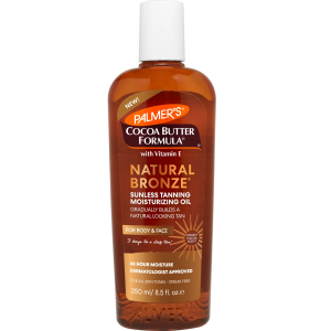 Natural Bronze Sunless Tanning Moisturizing Oil