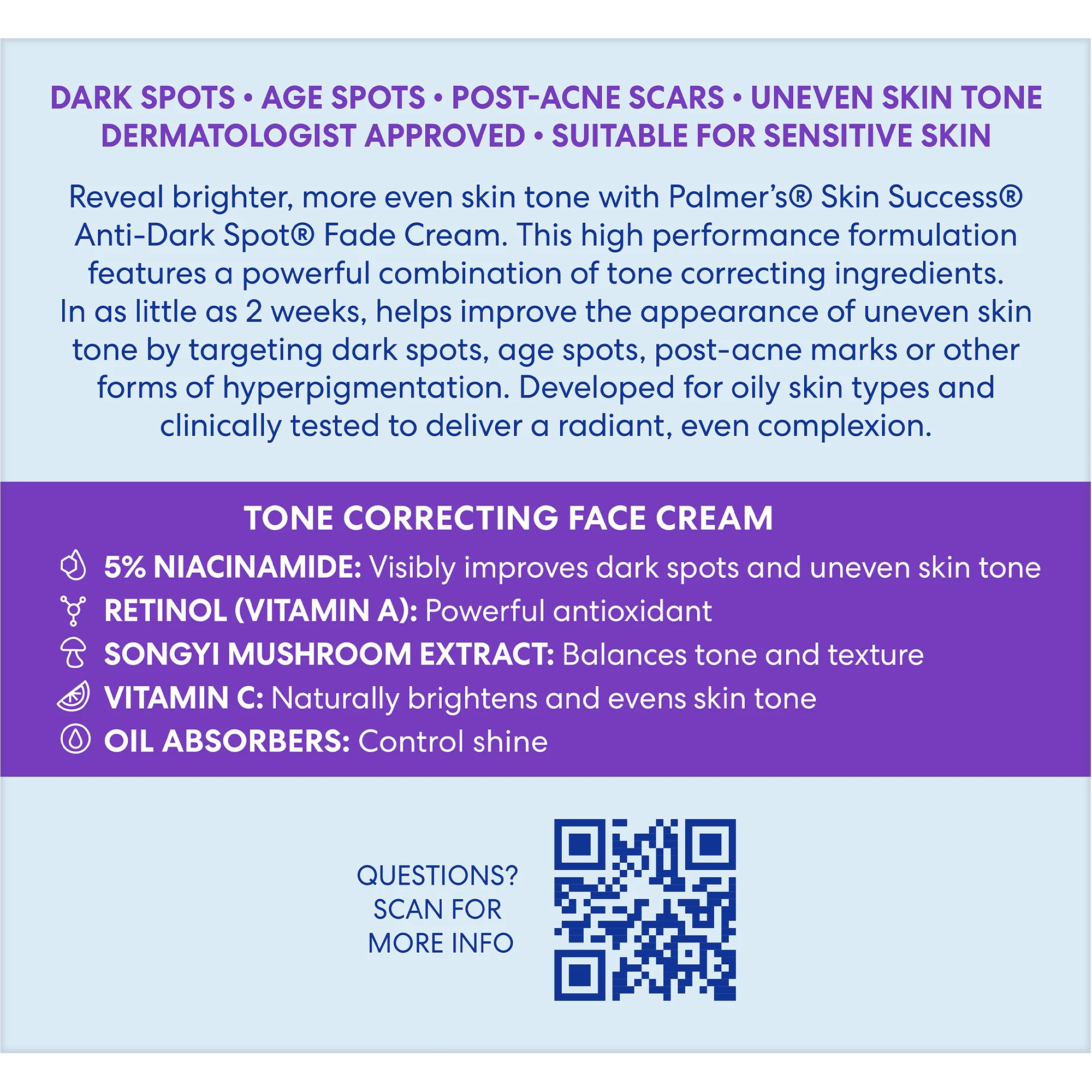 Anti-Dark Spot Fade Cream, for Oily Skin - Image 9